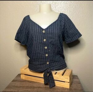 Maurice’s Cold Shoulder Button Down Top. *51500